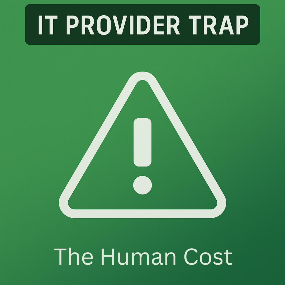 IT Provider Trap – The Human Cost